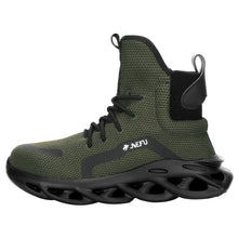 Load image into Gallery viewer, Ankle High Work Boots Army