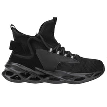 Load image into Gallery viewer, Flexible Work Boots Black