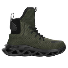 Load image into Gallery viewer, Ankle High Work Boots Army
